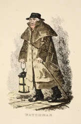 Wächter aus The Gentlemans Pocket Magazine, veröffentlicht 1827